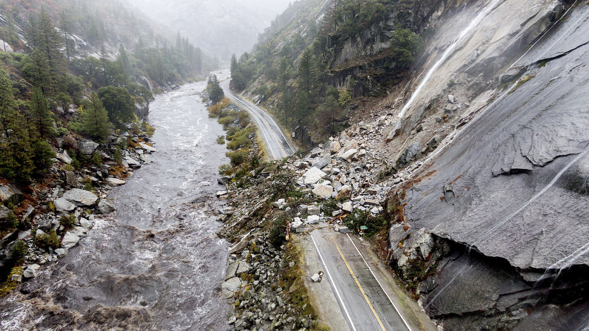 APTOPIX California Storms